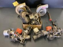 TURBO CHARGER & THROTTLE BODY SETS WITH 635630 TURBO CHARGERS (BOTH SPIN)