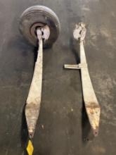 CESSNA 206 SPRING GEARS WITH AXLES & CALIPERS