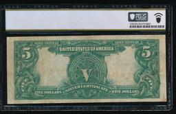 1899 $5 Chief Silver Certificate PCGS 25