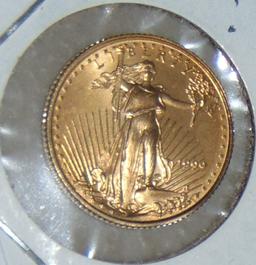 1999 1/10 Oz. Gold Eagle.