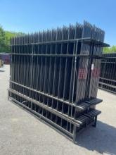 Skid Lot Of (20)PC New AGT 10X7 Wrought Iron Fence