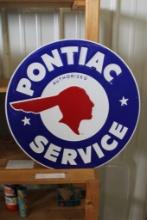 Pontiac Service Sign