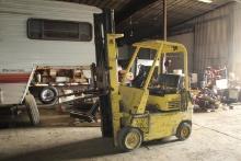 Hyster S50E LP Forklift, Sgl. Stage Mast