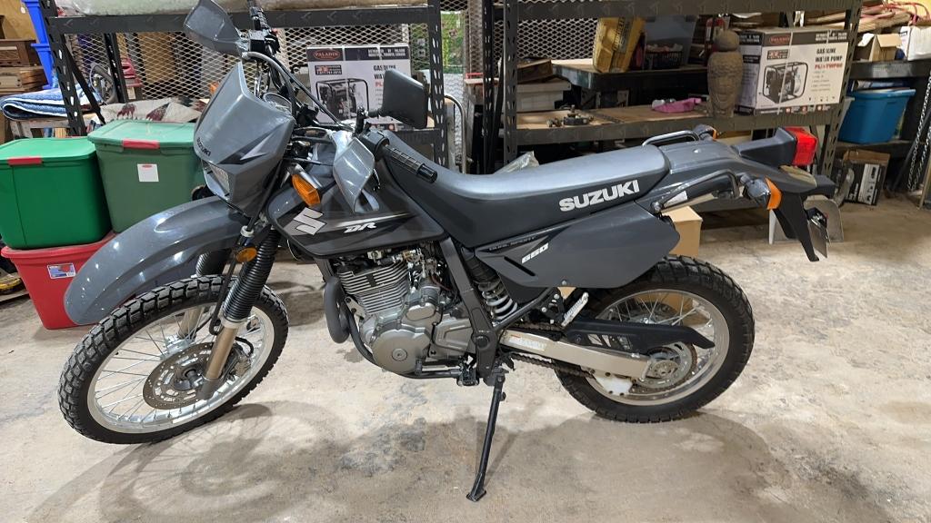 2012 Suzuki DR650S motorcycle