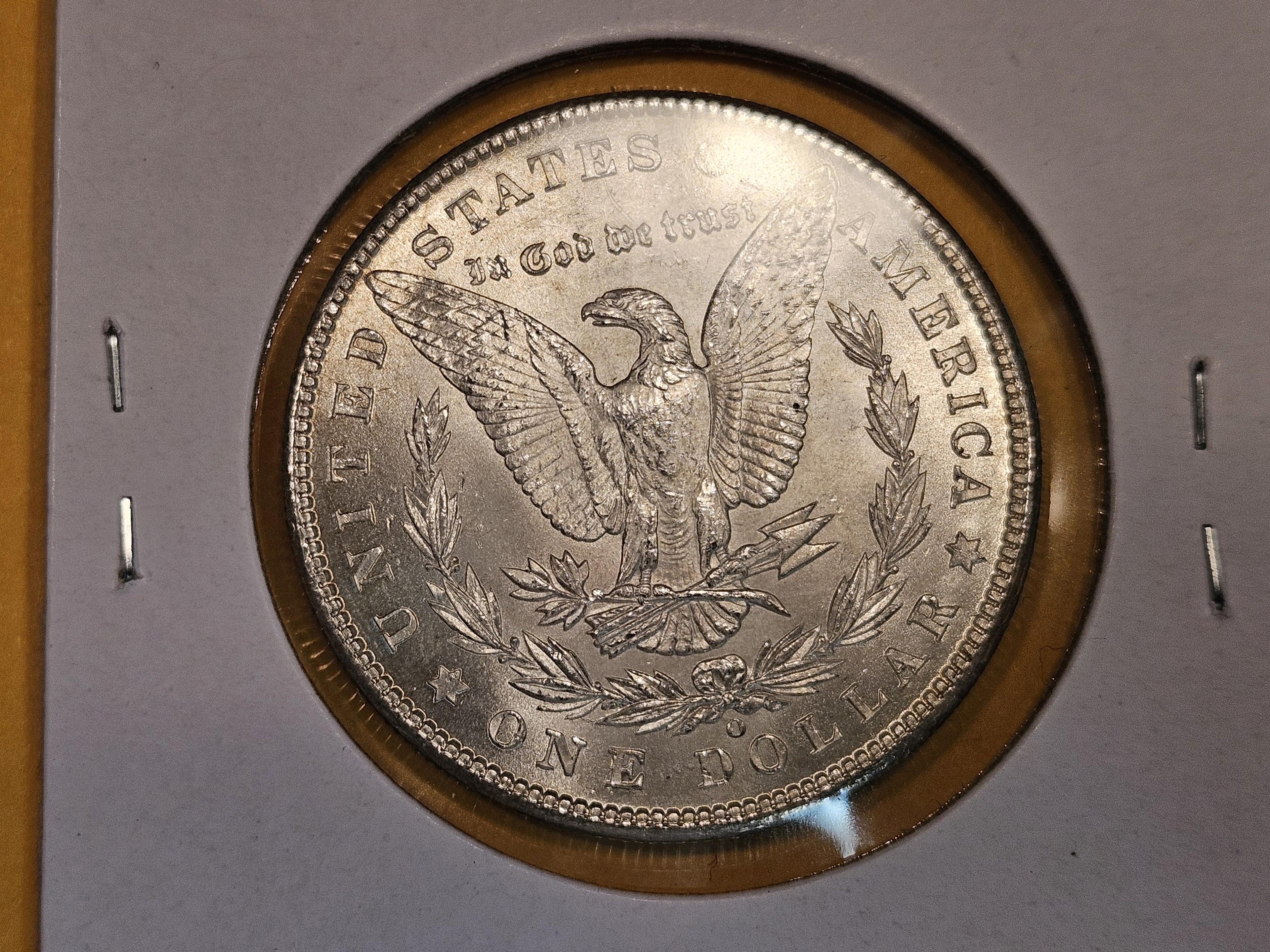 Choice Brilliant Uncirculated 1902-O Morgan Dollar