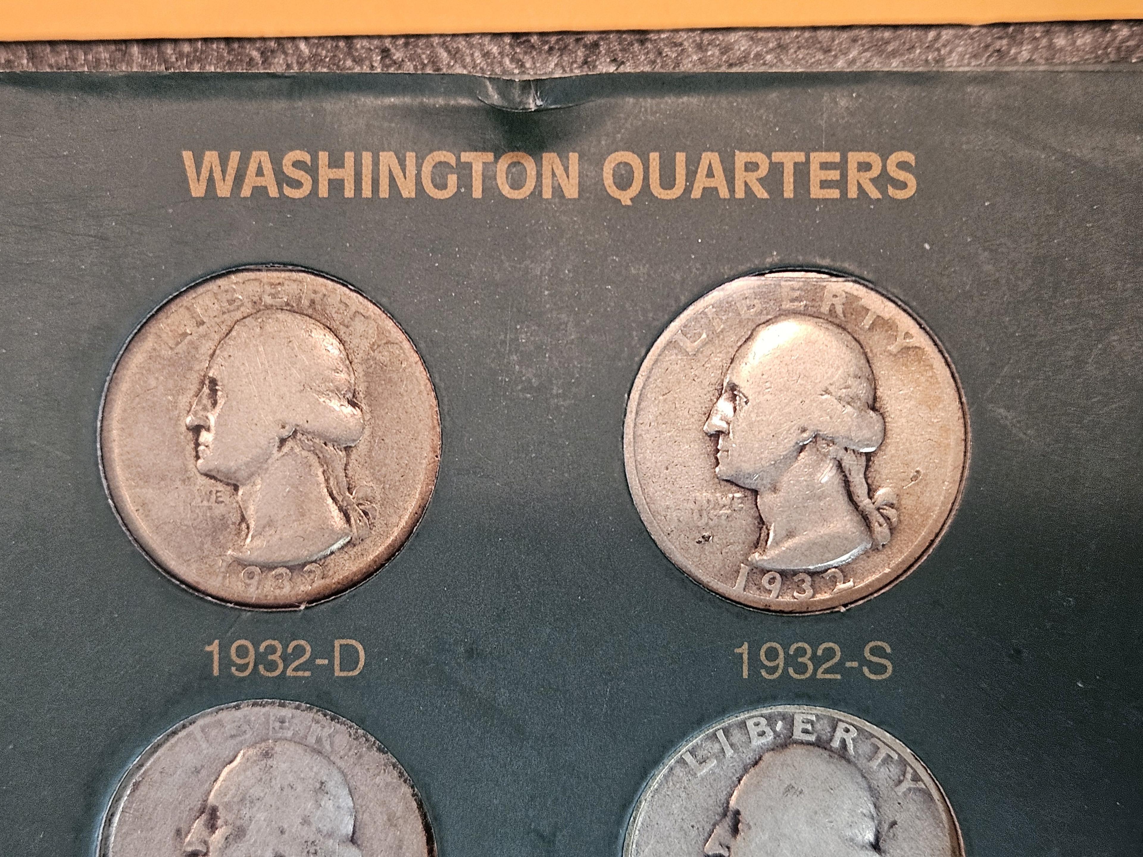 HUGE! COMPLETE Set of Washington Quarters