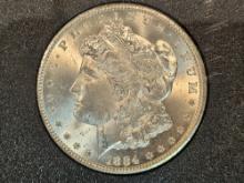 ** KEY DATE *** NGC GSA HOARD 1884-CC Morgan Dollar in Mint State 63