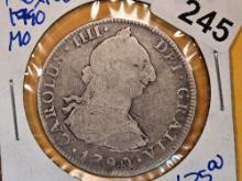1790 Mo Mexico silver 4 reals