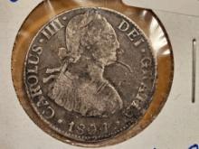 1804 Mexico silver 2 reals