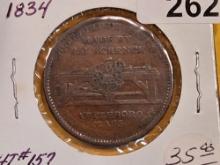 1834 Hard Time Token