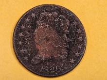 1826 Classic Head Half-Cent