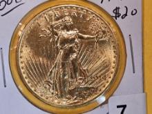 GOLD! Brilliant Uncirculated 1914-D Gold Saint Gaudens Twenty Dollars