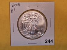 GEM Brilliant Uncirculated 2015 American Silver Eagle