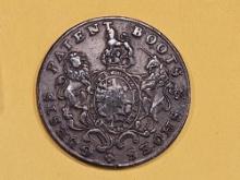 CONDER! 1795 Middlesex-Guests Half-Penny Token