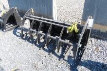2024 MID-STATE 78'' E-SERIES RAKE ROOT GRAPPLE SKID STEER ATTACHMENT