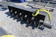 2024 MID-STATE 72'' ROTARY TILLER SKID STEER ATTACHMENT