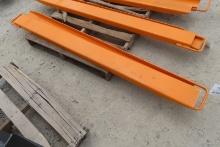 2024 WOLVERINE EX-66-78L PALLET FORKS EXTENSIONS