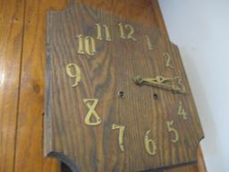 Wooden Wall Clock