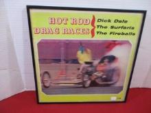 Hot Rod Drag Races Framed Album