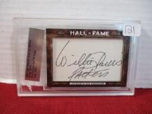 Willie Davis Autographed Hall of Fame Card