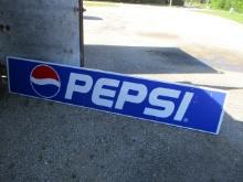 Pepsi-Cola Advertising Metal Advertising Sign