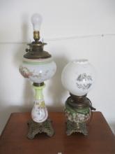 Pair of Gone with the Wind Style Lamps