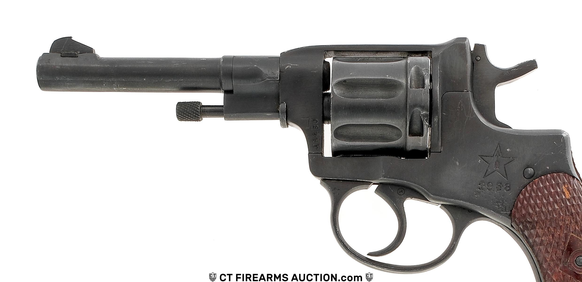 Russian Tula M1895 Nagant 7.62x38mmR Revolver