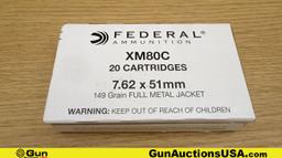 Federal & CBC 7.62x51/308 Ammo. Total Rds- 150.. (69429)