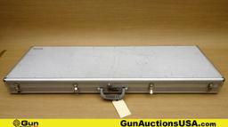 LOCAL PICK UP ONLY TARGET ZONE Gun Case. Good Condition. LOCAL PICK UP ONLY! Aluminum 48x15x4.25 Pad