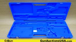 Rock River Rifle Cases. Excellent. Lot of 2; Blue Polymer Lockable Rifle Cases Molded for AR-15 Styl