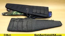 Allen, Ace Case, Etc. Soft Gun Cases . Good Condition . Lot of 4; Assorted Padded, Long Gun Soft Cas