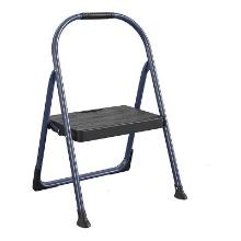 1-Step Big Step Steel and Resin Step Stool (Navy), Retail $40.00