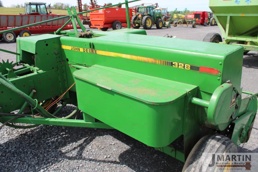 JD 328 small square baler