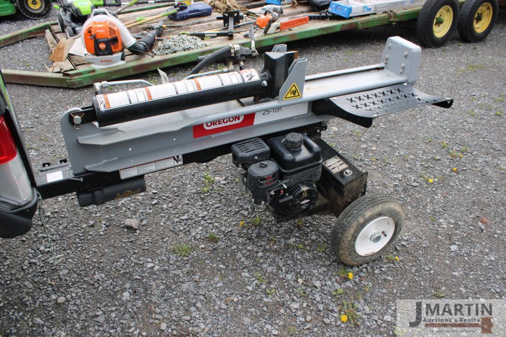 Oregon 25 ton wood spliter