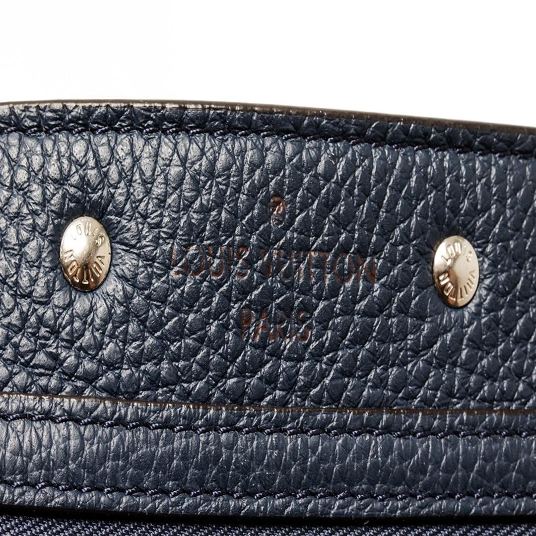 Louis Vuitton Navy Leather Armand Messenger bag