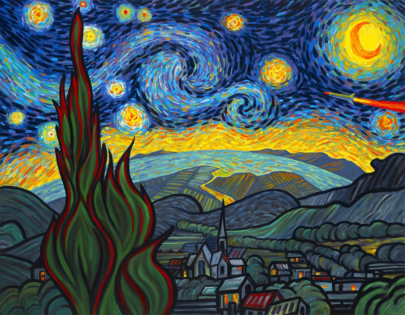 Bragg "Starry Night Attack"