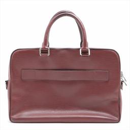 Louis Vuitton Bordeaux Epi Leather Porte Documents Business Briefcase