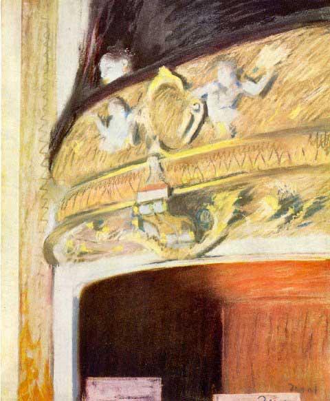 Edgar Degas - Theater Loge