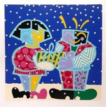 Best Buddies by Romero Britto