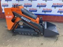 (Inv.49) New Unused Diggit Model SCL850 Tracked Skid Loader with Auxiliary Hydraulics