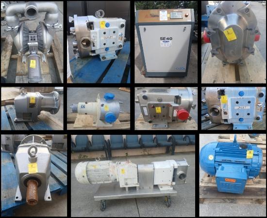 COMMERCIAL SANITARY PUMPS - PUBLIC ONLINE AUCTION