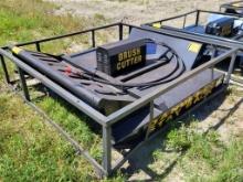 Skid Steer Brush Cutter, Mower King, Unused