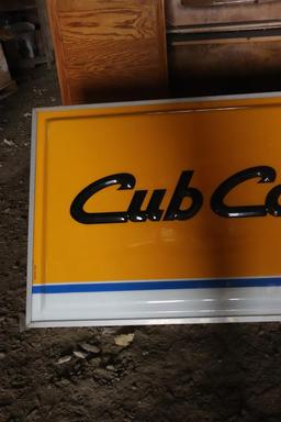 37" x 74" Cub cadet dealer sign