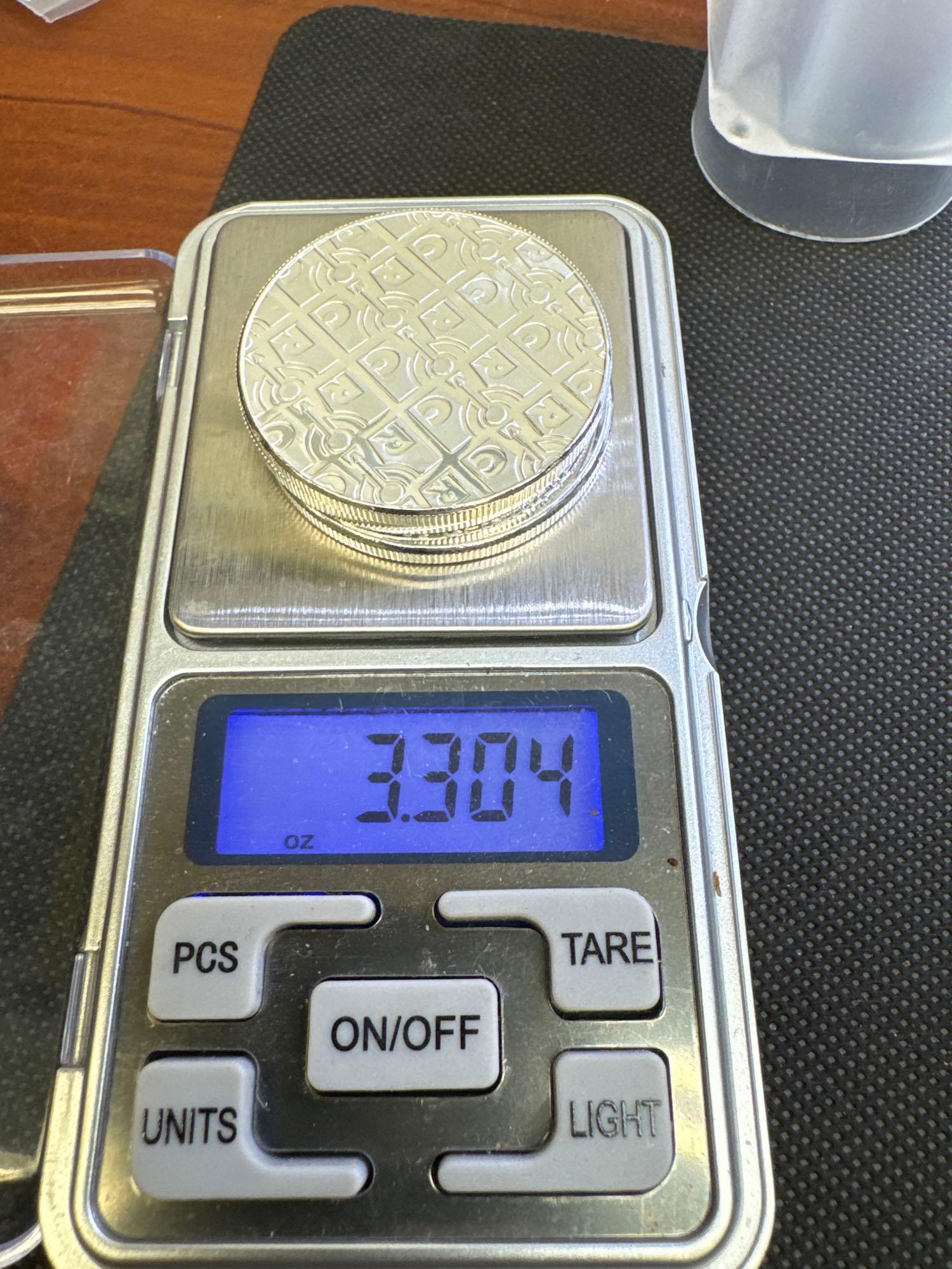 3x RMC 1 Troy Oz .999 Fine Silver Bullion Coin 3.30 Oz