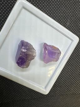 Purple Uncut Amethyst Gemstone 10.30 Ct