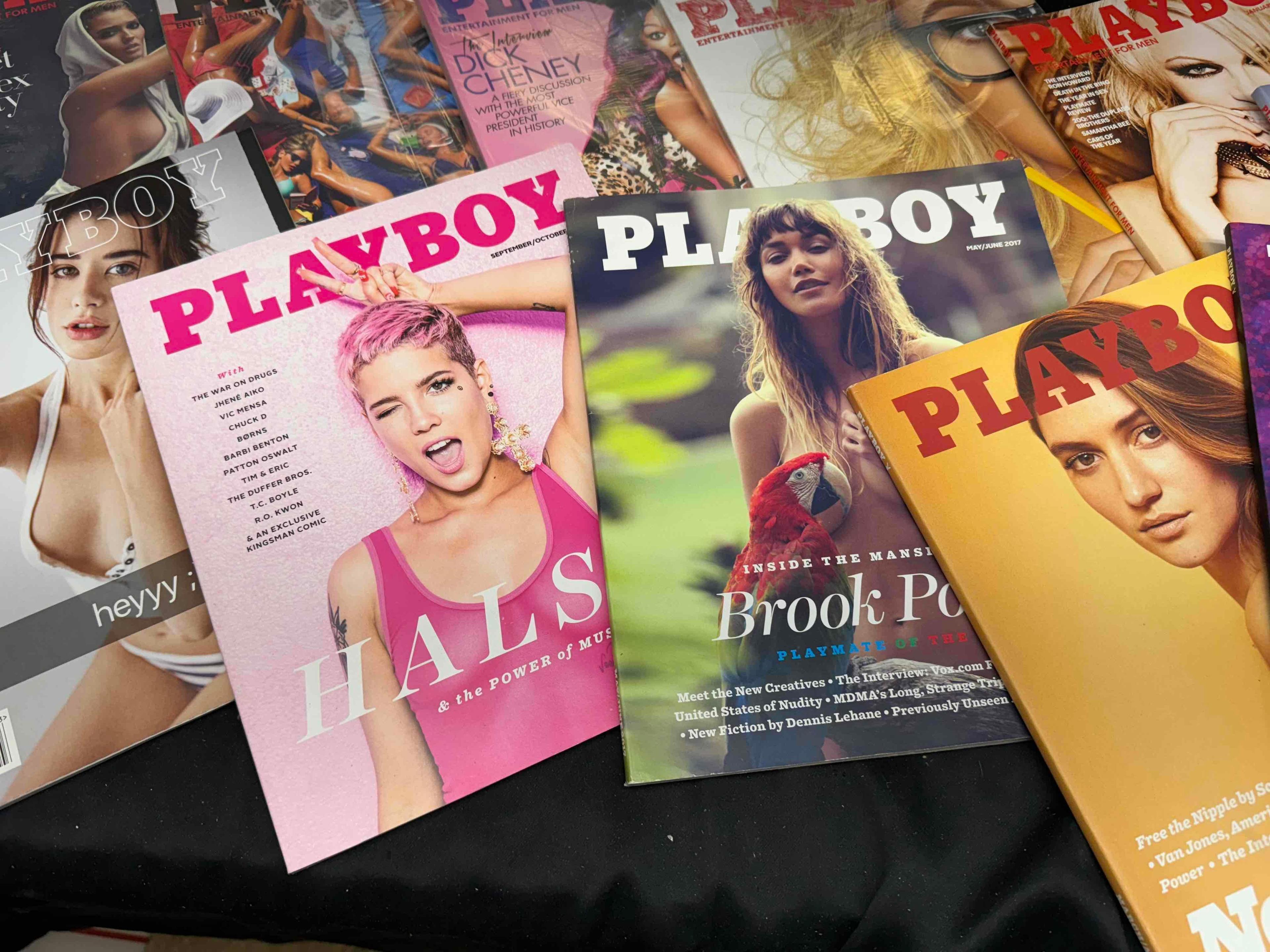 20 Playboy Magazines Early to Mid 2000s 50th Anniversary Centerfolds