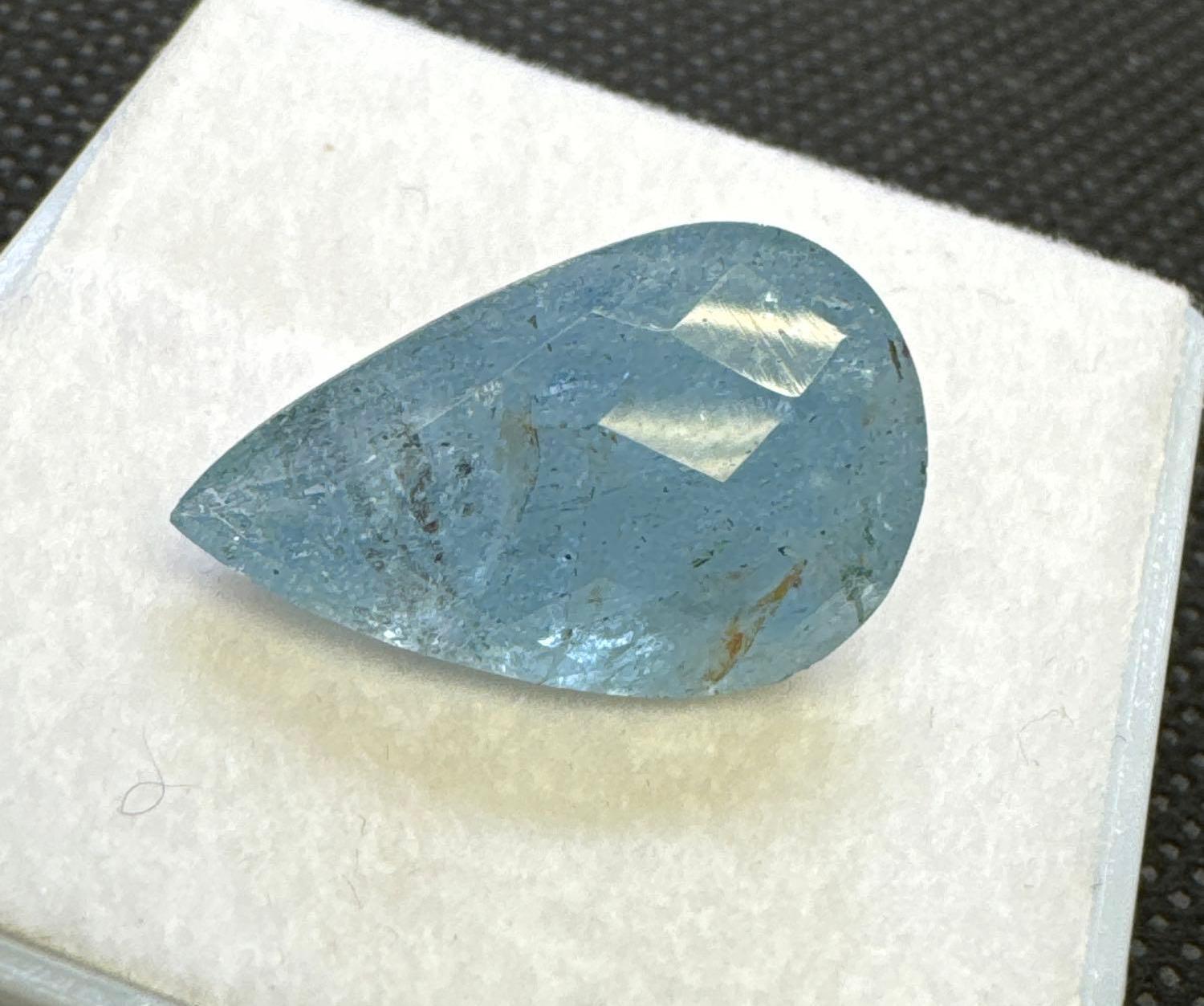 Pare Cut Blue Aquarium Gemstone 14.40ct
