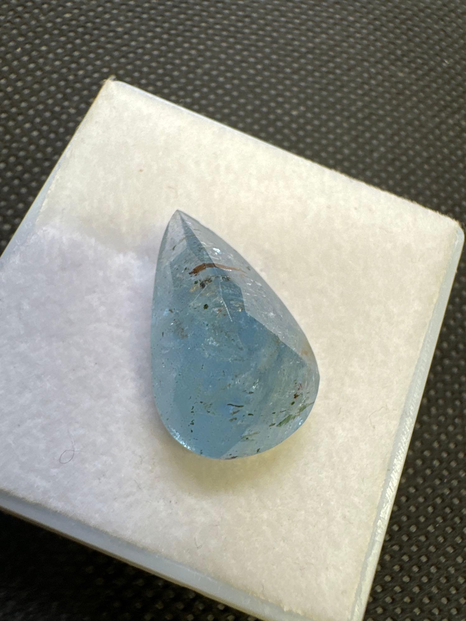 Pare Cut Blue Aquarium Gemstone 14.40ct