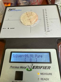 2x RMC 1 Troy Oz .999 Fine Silver Bullion Coins 2.20 Oz