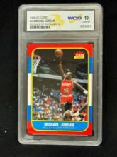 1996-97 Fleer #4 Michael Jordan Decade Of Excellence GEM 10